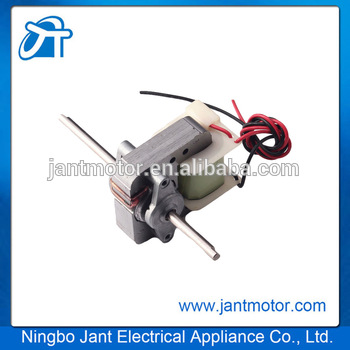 axial wall shaded pole motor