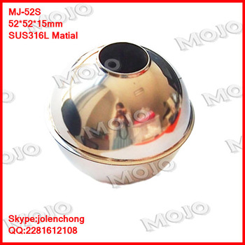 MJ-52S 52X52 bore diameter 15.5mm Water level switch ball