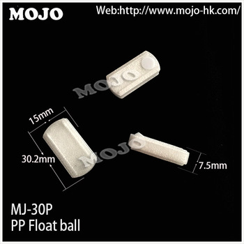 MJ 30P magnetic float level switch float PP plastic magnet plastic float ball