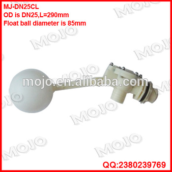 MJ DN25CL float sensor simple and durable structure high chemical resistance float ball