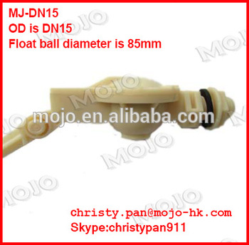 MJ-DN15 Water Tank Plastic mechanical float valve