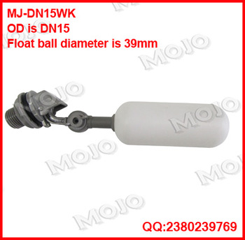 MJ DN15WK plastic water float valve ball for toilet tank flush valve