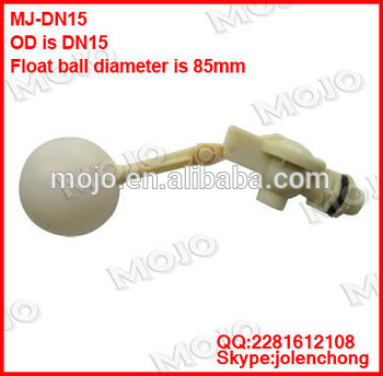 MJ DN15 Water Tank Plastic mechanical water float flush valve