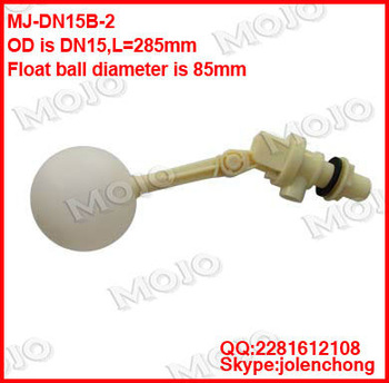 MJ DN15B 2 water toilet flush valve plastic float toilet flush valve
