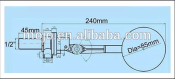 MJ DN15B 2 water toilet flush valve plastic float toilet flush valve