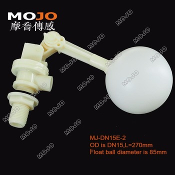 MJ DN15E 2 plastic flush valve toilet