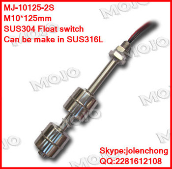 MJ-10125-2S M10*125mm Low-power 50W Vertical-Mount float meter