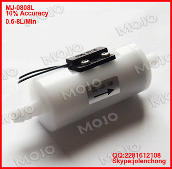 MJ 0808L Water flow switch with 8mm diameter 0 6 8L min