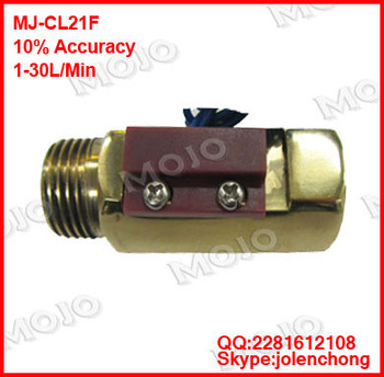 MJ CL21F Magnetic type flow switch in G1 2 brass material