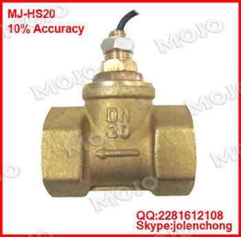 HOT SALES MJ HS20 MOJO Sensor Piston type flow switch 3 4