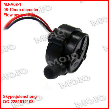 MJ A68 1 Black flow level meter 1 8 Diameter PP