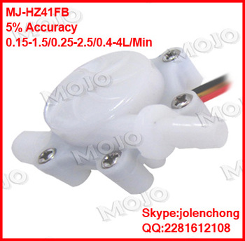 MJ HZ41FB White POM Hall level meter 1 4 diameter MOJO flow meter