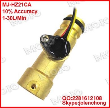 MJ-HZ21CA 1/2’’ Brass Hall singal water flow meter MOJO Sensor