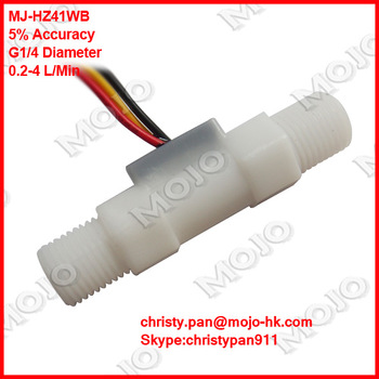 MJ-HZ41WB G1/4 male tread POM food material flow water sensor