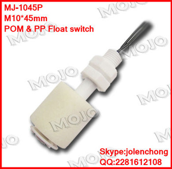 MJ-1045P Plastic level sensor vertical level switches float type level switch 1A1:10W 100V 1A