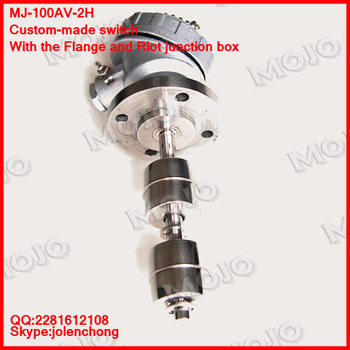 MJ 100AV 2H Flange with Riot junction box fuel level switch