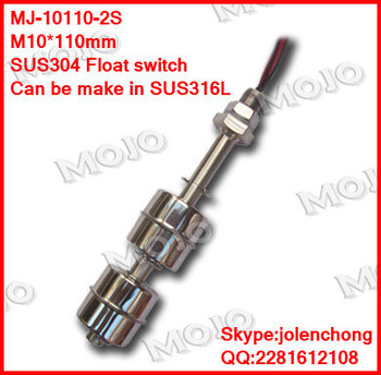 cheap MJ 10110 2S SUS304 vertical installation float level switch tank float switch water flow control switch