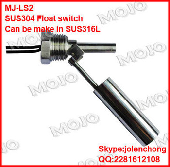 cheap MJ LS2 SUS304 material side mounter level switch tank float switch water flow control switch water pump