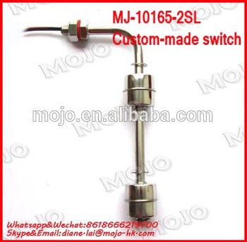 MJ 10215 2SL small flow diesel fuel tank sensor hot water level meter ultrasonic float switch Liquid Level Sensor