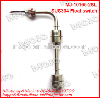 MJ 10165 2SL stainless steel material high accuracy liquid level sensor water flow controller switch Liquid Level Swi
