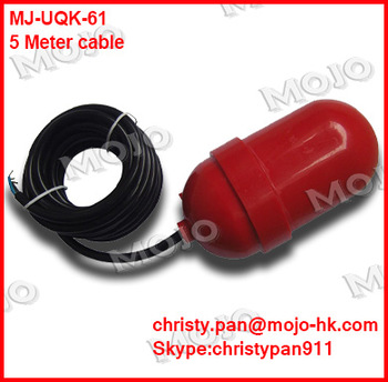 MJ UQK 6 Cable type liquid level water pump switch 5M wire controller liquid switch