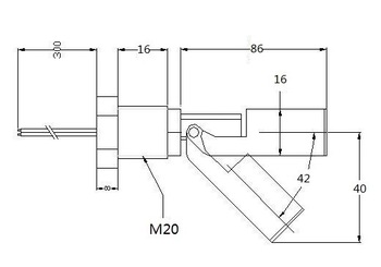 MJ LP6 level switch water pump switch float level switch