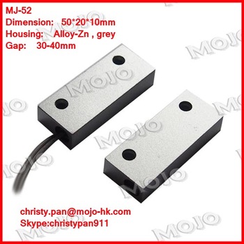 MJ-52 N.O type power switch Proximity switch sensor magnetic switch alarm