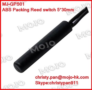 MJ-GPS01 N.O type Door Cantact Switch 5*23.8 size Roller shutter sensor magnetic switch alarm