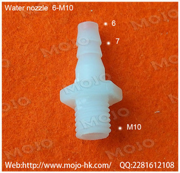 MJ-S6-M10 straight nozzle connector