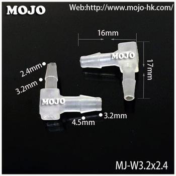 MJ-W3.2X2.4 Elbow reducing water fitting elbow pipe connectors hose connector