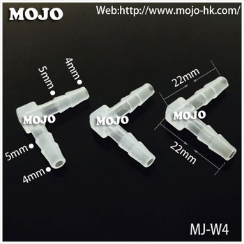 MJ-W4 equal elbow pipe connectors hose connector PP material plastic