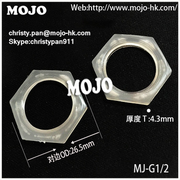 MJ 4 G1 2 PE Nut Thread bolt and nut and screws pine nut
