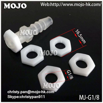 MJ 1 G1 8 PE Nut Thread bolt and nut and screws pine nut