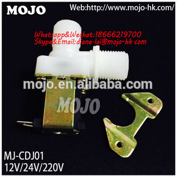 MJ CDJ01 G1 2 12V Cross type hydraulic simple and durable structure timer two way solenoidvalve float valve Solenoid Valve