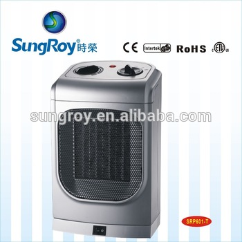 bedroom Electric PTC fan heater 601T with CE GS RoHS ETL SAA BSCI