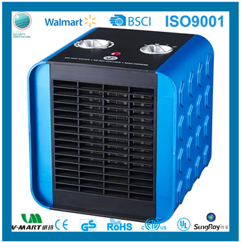 Sungroy hot sale 1500W 2 Heat Settings Thermostat ptc ceramic cube fan heater
