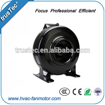 Circular centrifugal inline duct fan
