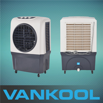 220V Residential Honeycomb Cooling Pad Evaporative Air Conditioner With Wheel