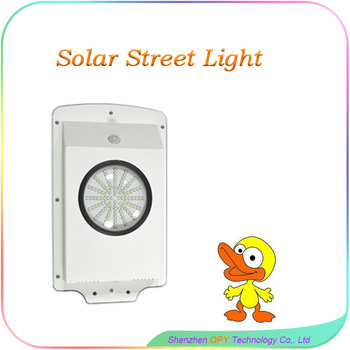 6W Mini <font color='red'>Motion</font> <font color='red'>Sensor</font> Solar Powered Led Street <font color='red'>Light</font>