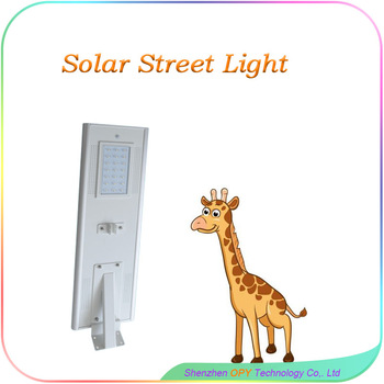 20W All In One 20W Solar Street Light Charge Controller