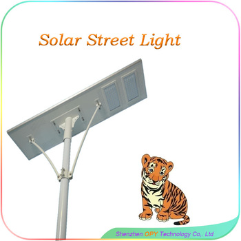 100W Solar Street Led Light Battery