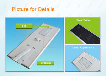 80W All In One Aluminium Led Street Light Body Price List