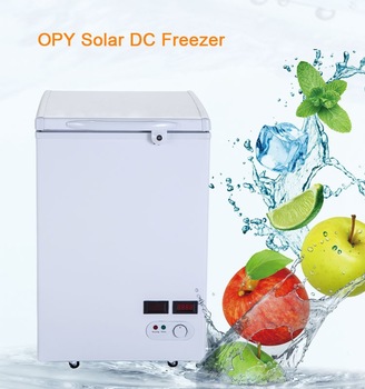 100l chest 12v dc solar freezer refrigerator fridge
