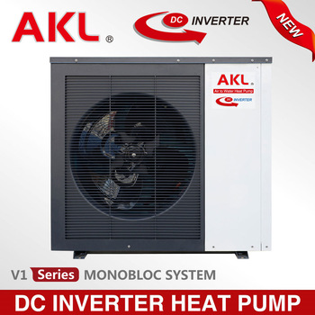 Monobloc heat pump, room heating,cooling water heater heat pump
