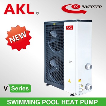 AKL low temperature dc swim pool heat pump