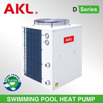 Thermostat 32deg C for 20 300cube meter pool COP4 62 titanium 12kw 19kw 35kw 70kw 105kw air to water swimming pool heat pump
