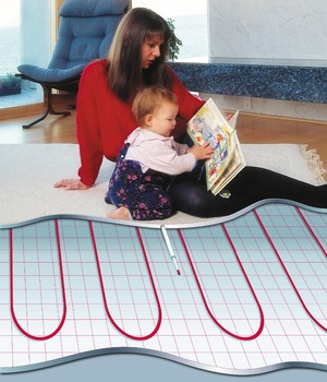 AB DX 150 1 0 150w m2 Water Proof Radiant Floor Heating Mat