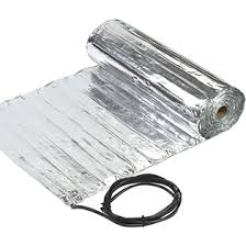 150w m2 Aluminum Foil In Door Ultra Thin Heating Systems for Under carpet