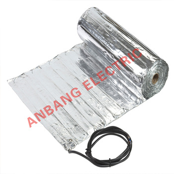 Laminate and hardwood mat foil heating mat for indoor home or hotel