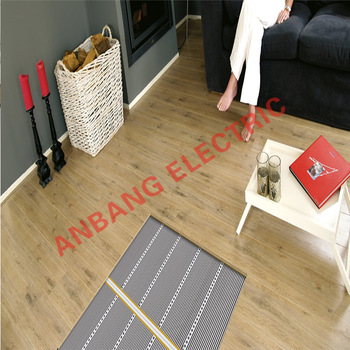 Indoor laminate floor Aluminum foil heating mats for Steam SPA Dance floor